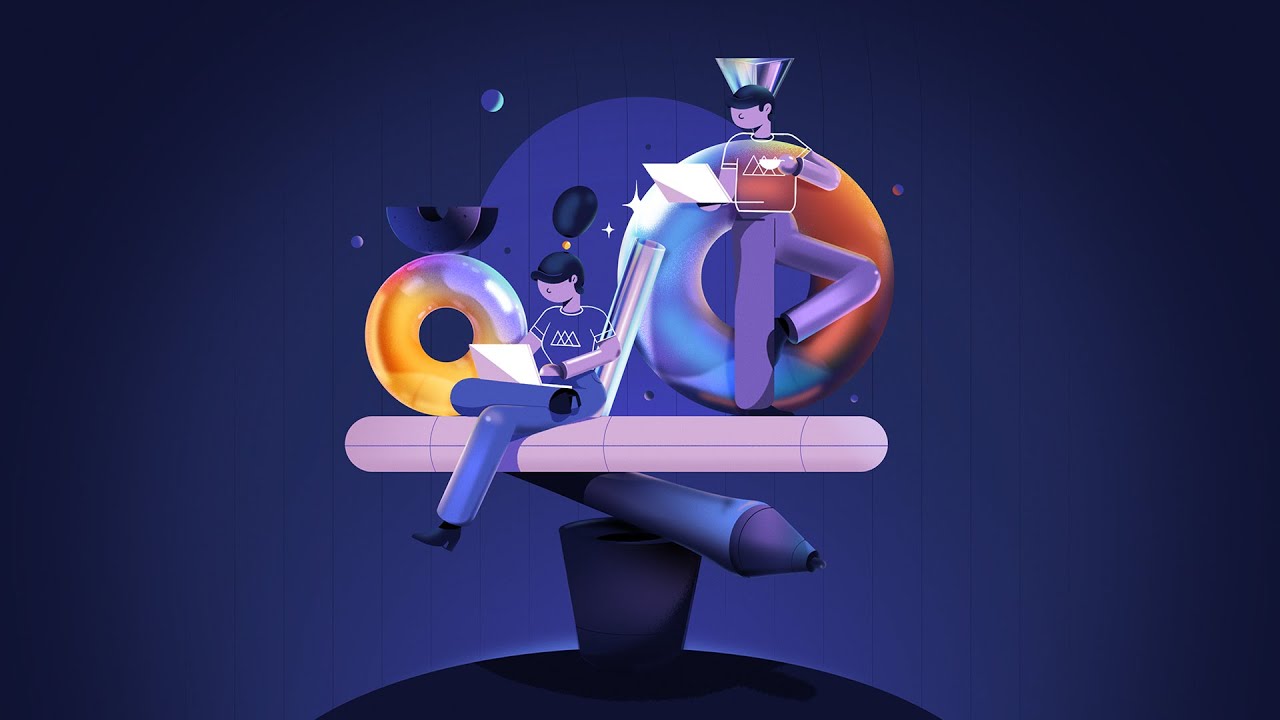 Graphic Design 3d design motion graphic video production